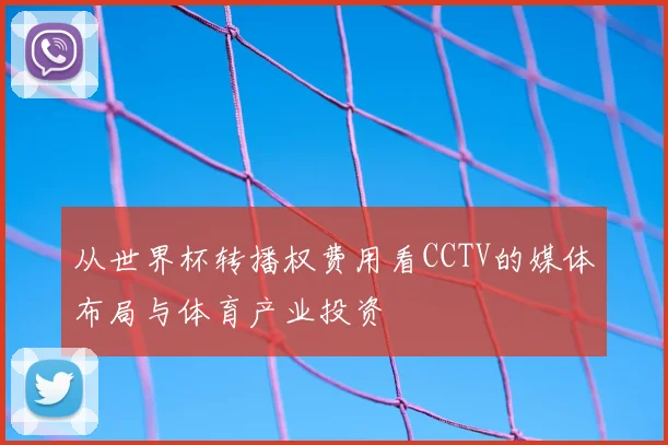 从世界杯转播权费用看CCTV的媒体布局与体育产业投资