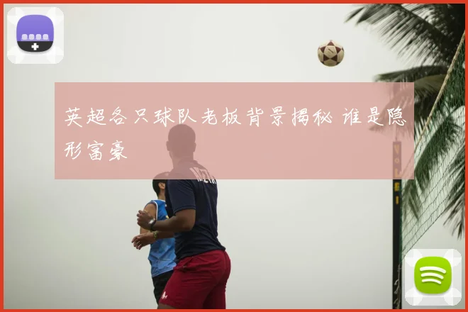 英超各只球队老板背景揭秘 谁是隐形富豪